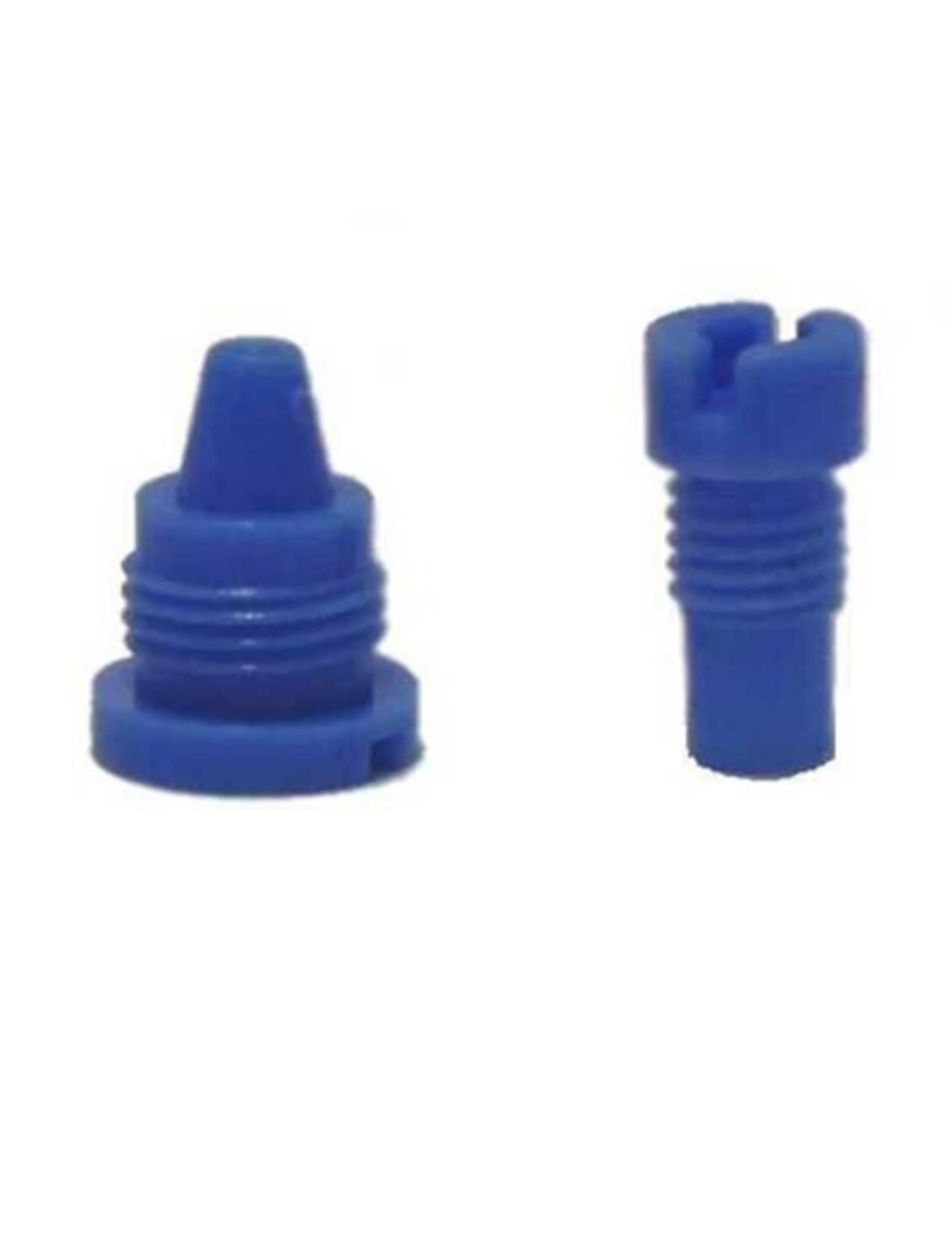 【2個セット】エアラインチューブ スプリッターコネクター フィッシュタンク 青 American Water Solutions Brine Injector Nozzle & Throat for Fleck